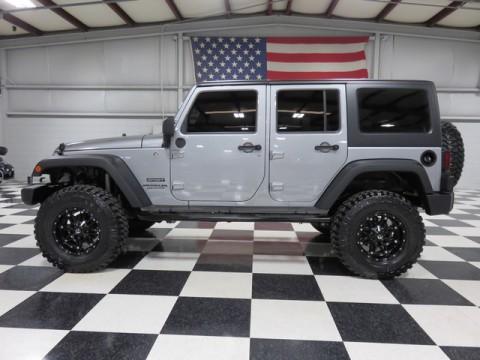 2013 Jeep Wrangler Unlimited SPORT 4Xx4  Lift for sale