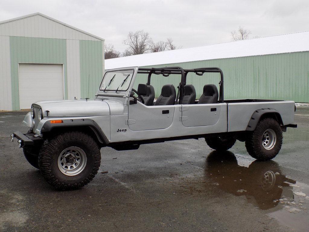 1984 Jeep CJ Crew Cab Short Bed Pickup V8