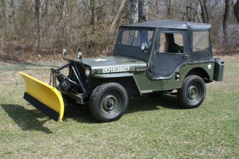 1947 Willys CJ2A Military for sale