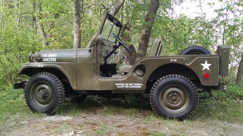 1953 Willys M38A1 Jeep Korean War