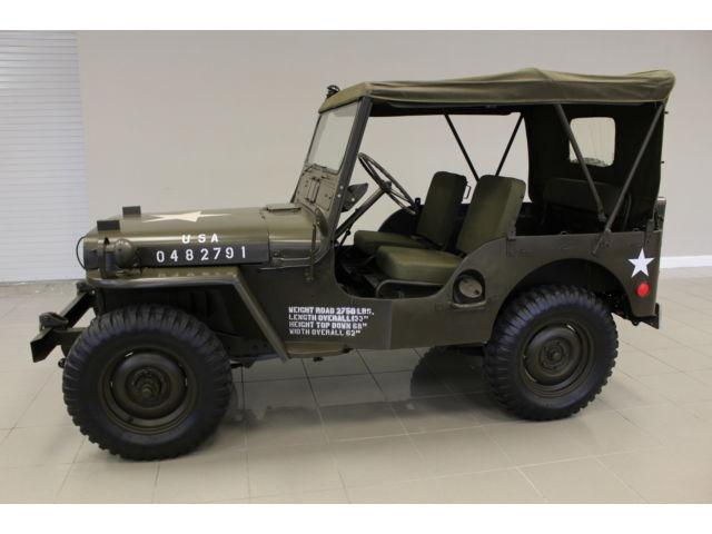 1951 Jeep Willys M38 Military