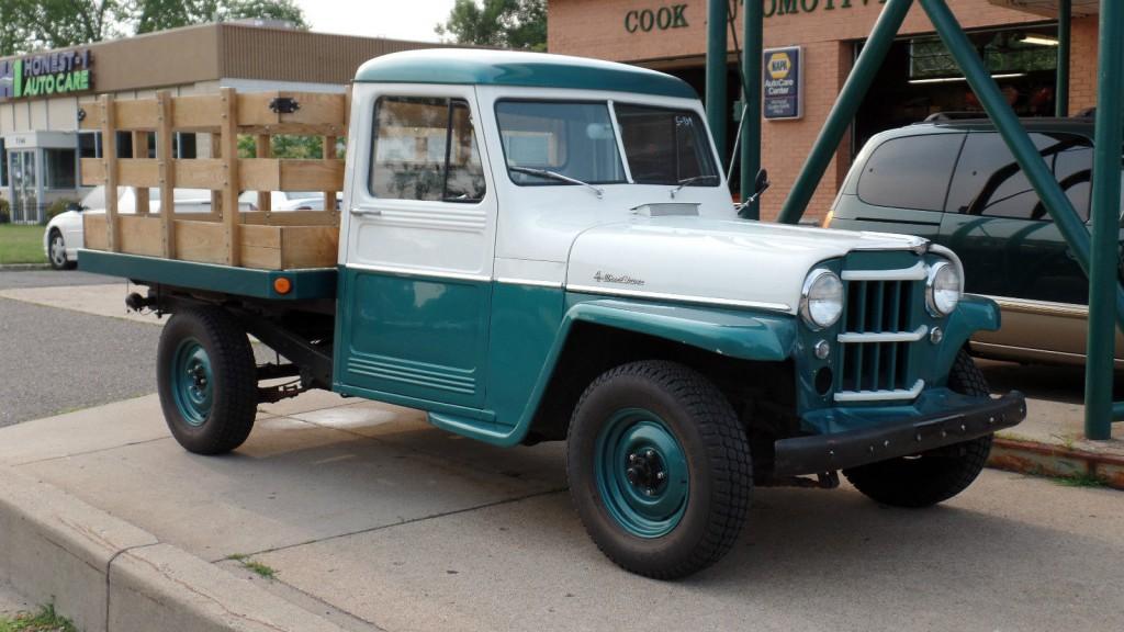 1960 Jeep Willys Stakebed Pick-up