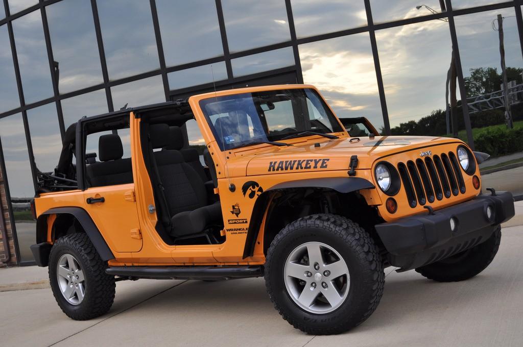 Jeep Wrangler Orange