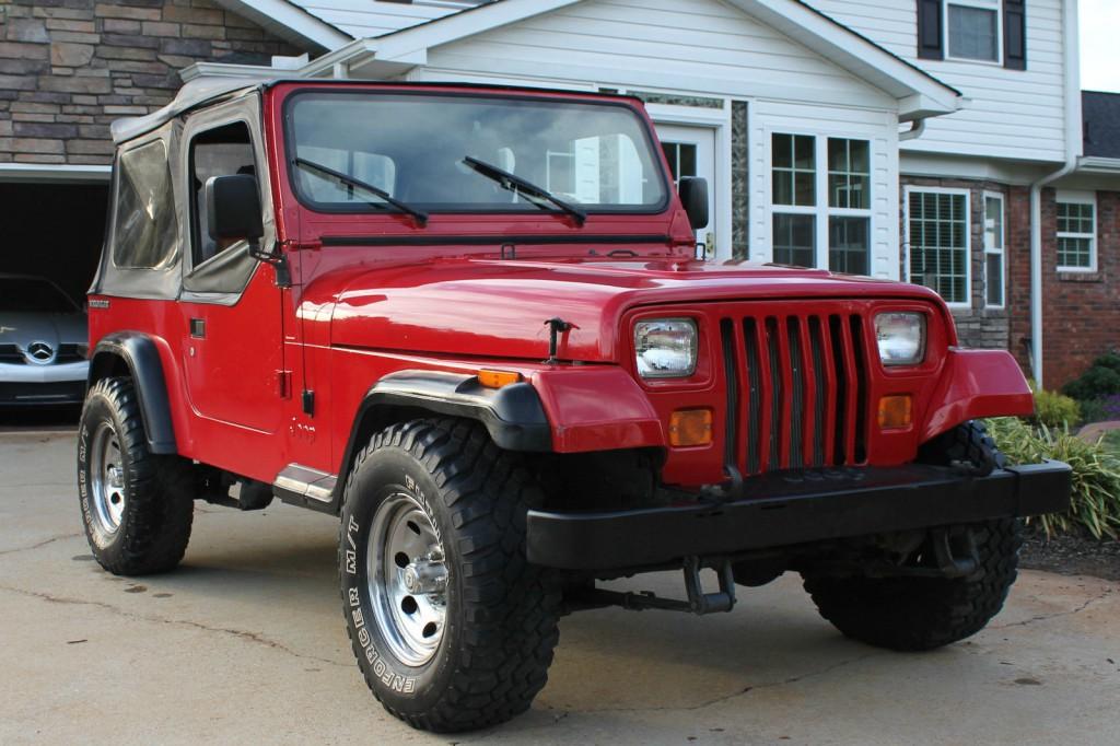 1990 Jeep Wrangler YJ, V8