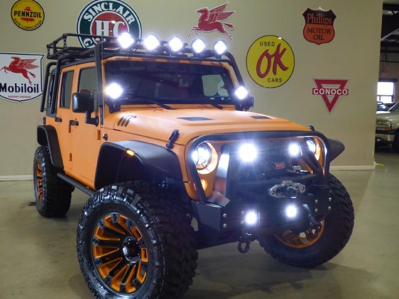 2015 Jeep Wrangler Sport 4X4 Custom Kevlar Lift,nav,mbrp Rack,led Lights,htd LTH!