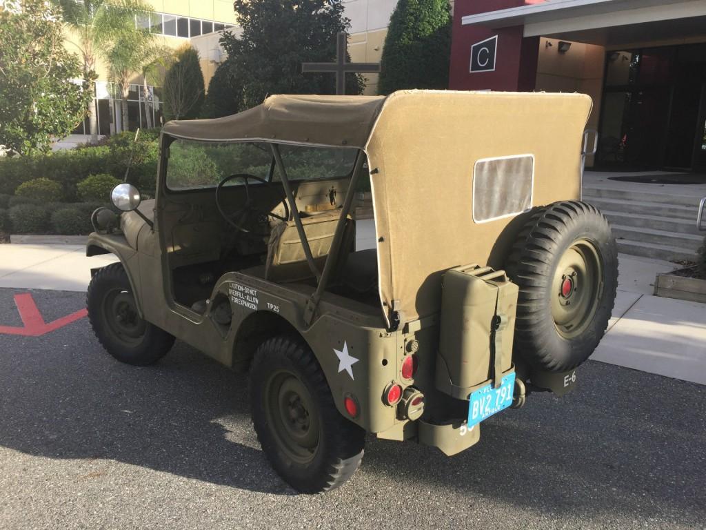 1953 M38A1 4×4 Authentic Korean War Army Jeep