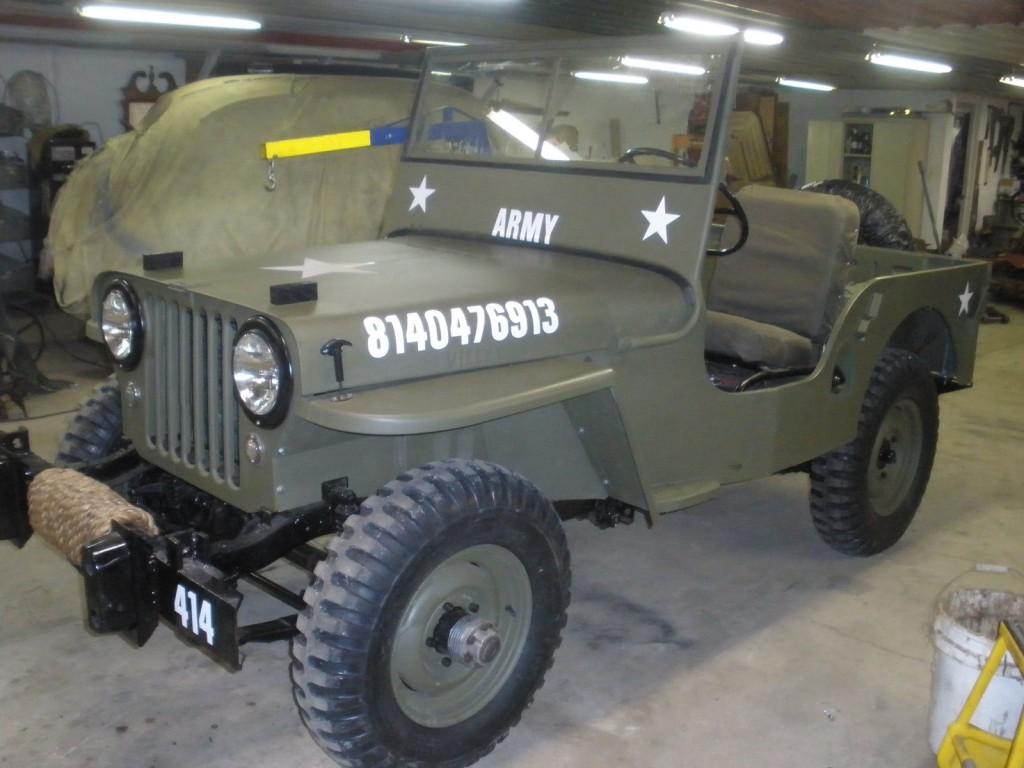 1946 Jeep CJ Military style CJ2A for sale