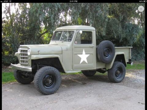 1952 Jeep Willyho Pick Up for sale