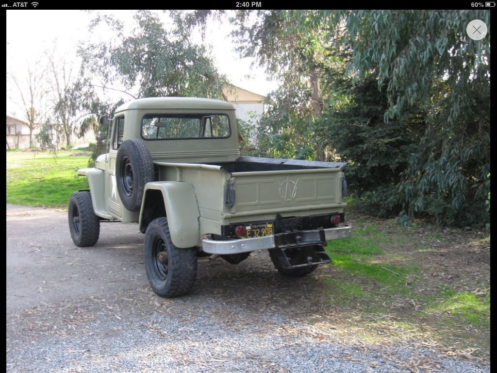 1952 Jeep Willyho Pick Up