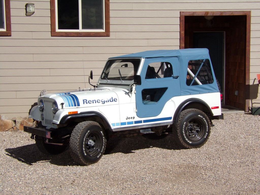 Robin's Egg Blue 1980 Cj5 Jeep
