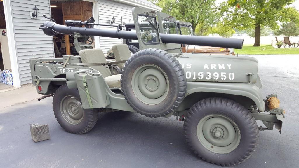 1952 Jeep with 106mm recoilless rifle