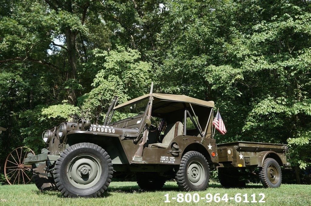 1950 Jeep Willys BUILT WITH WATERPROOF ENGINE AND 24V EL