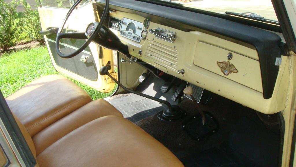 1968 Jeep Commando White Convertible
