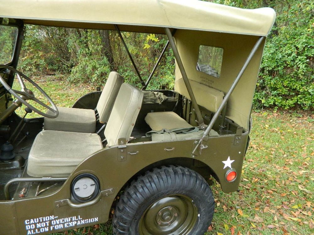 1951 Jeep Willys Overland M38 Military Jeep