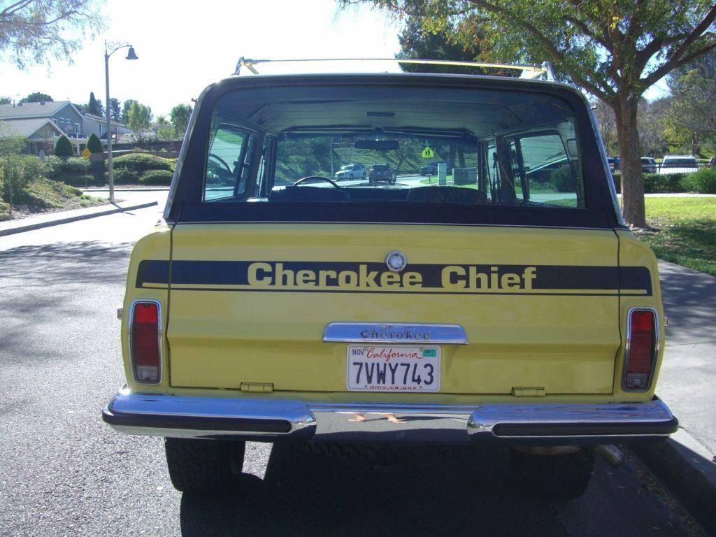 1978 Jeep Cherokee Chief “S”