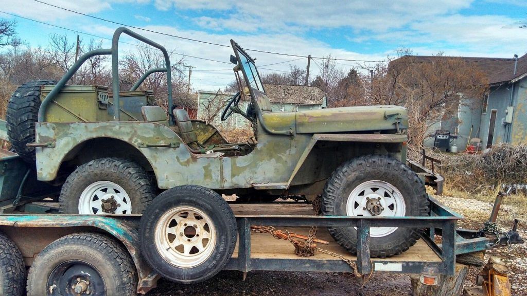 1944 Jeep Willys/ Millitary Trailer
