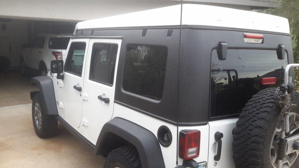 2014 Jeep Wrangler with Ursa Minor Pop Top camper for sale