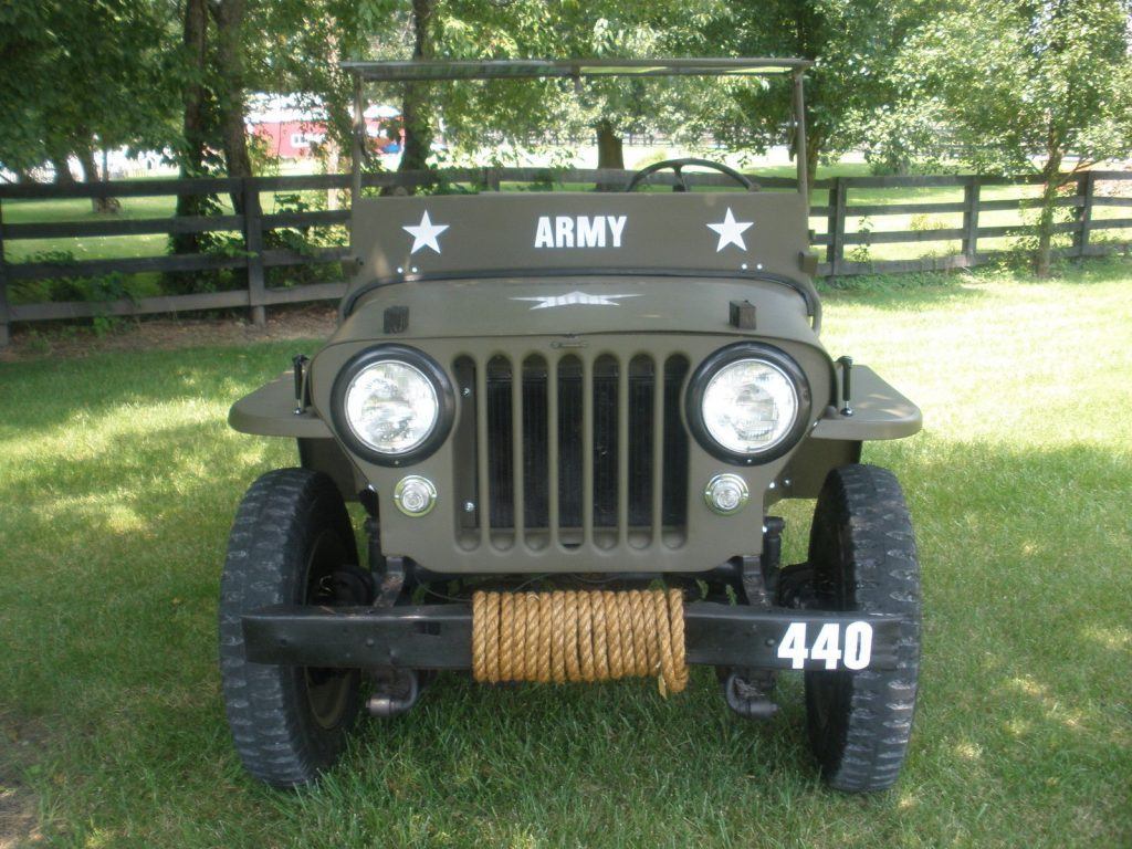 1950 Jeep Willys 1950 CJ3A Militray style