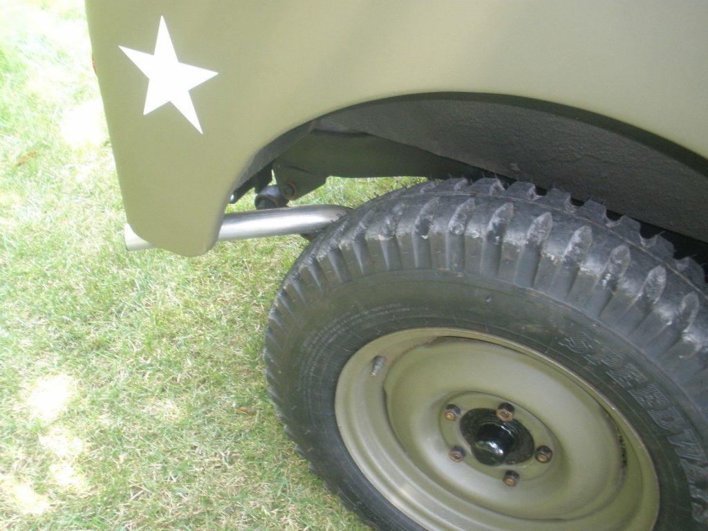 1950 Jeep Willys 1950 CJ3A Militray style