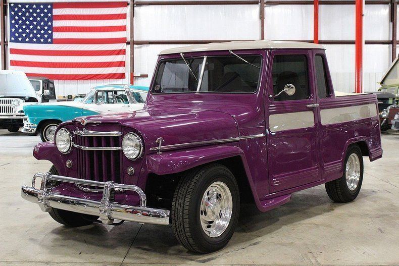 1950 Jeep Willys 1252 Miles Purple SUV 327 V8 Automatic
