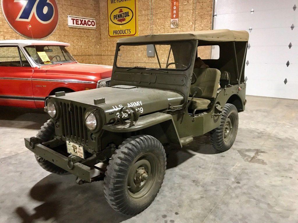 1951 Willys MC38 4×4 army Jeep