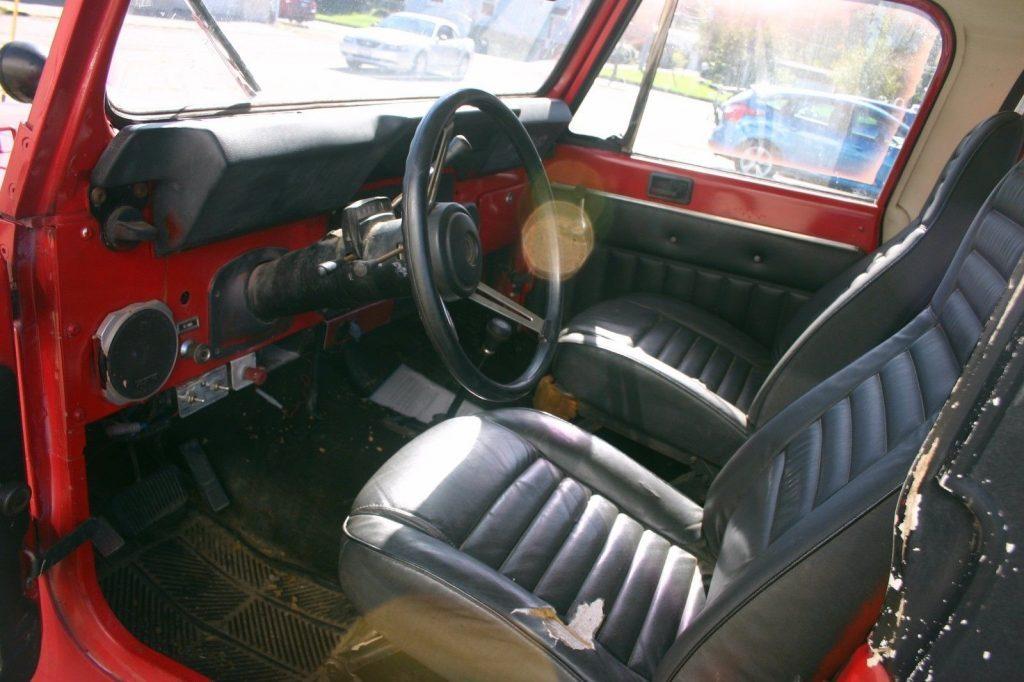 1983 Jeep CJ Renegade Plow