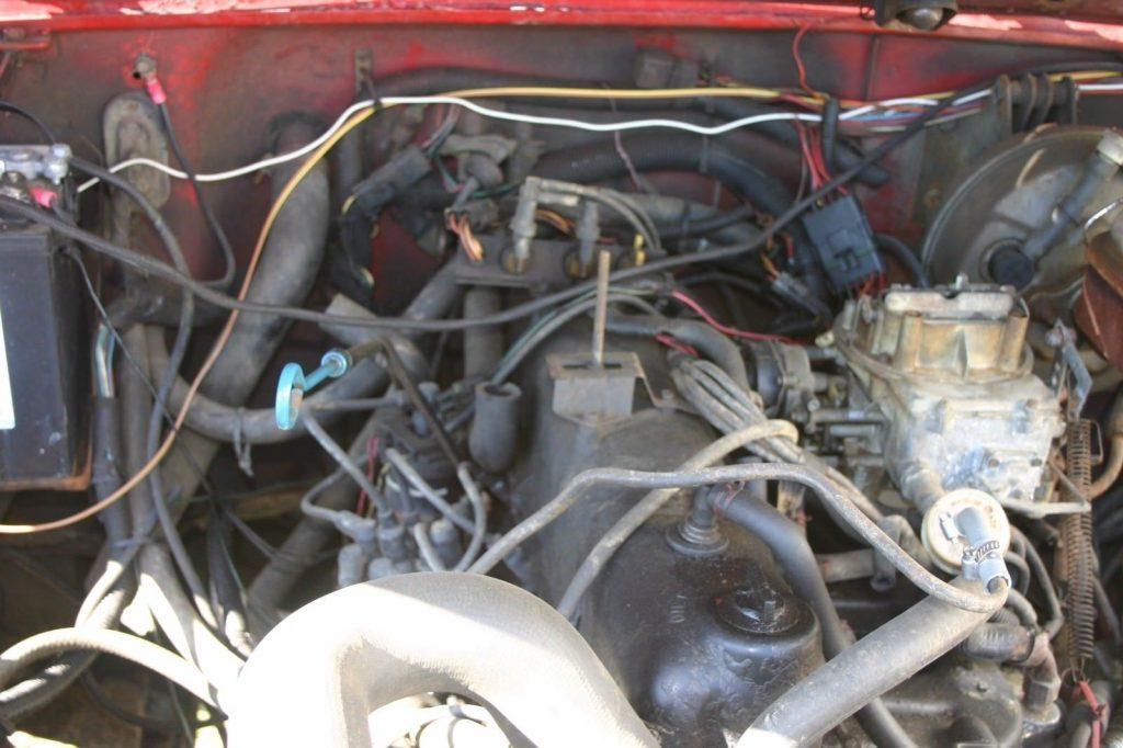 1983 Jeep CJ Renegade Plow