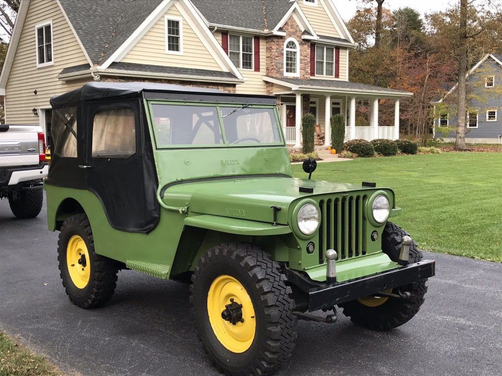 1946 Jeep Willys CJ2A Garage for sale jeep willys wiring harness 