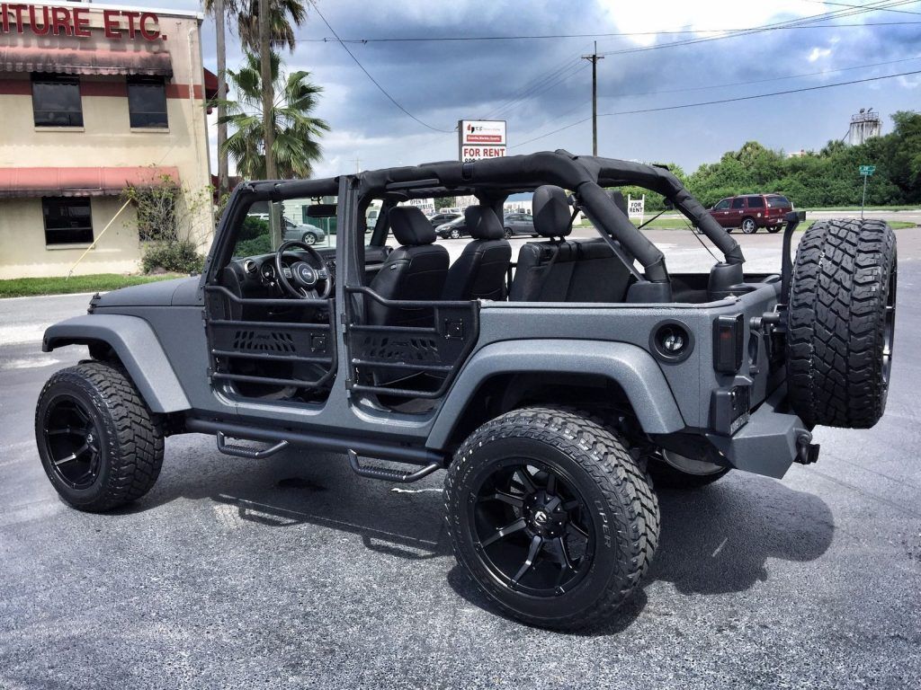 2016 Jeep Wrangler Rhino Custom Lifted Leather LINE X for sale