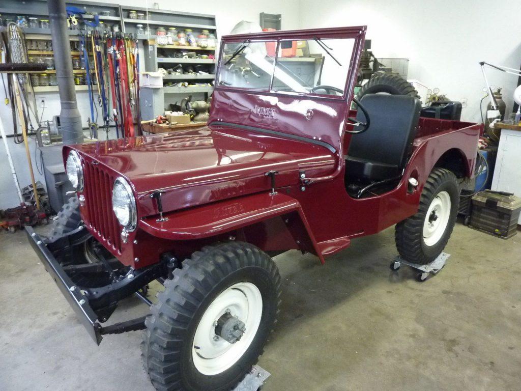 1948 Willys CJ2A Completely Restored