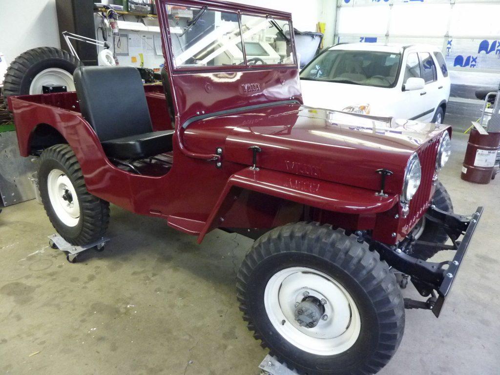 1948 Willys CJ2A Completely Restored for sale