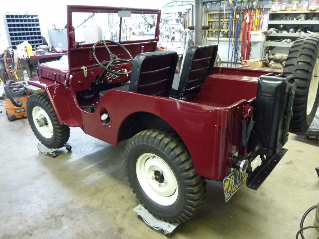 1948 Willys CJ2A Completely Restored for sale