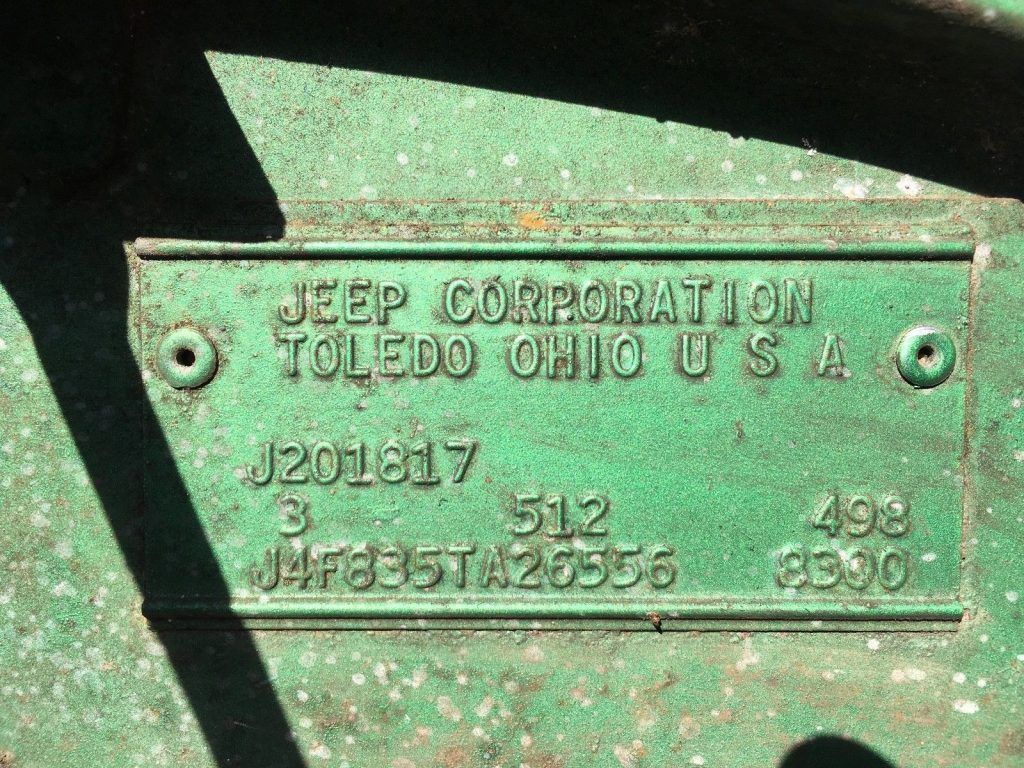 1974 Jeep CJ 1974 Original Documented