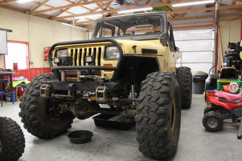 1989 Jeep Wrangler Chevy 350 Fuel Injected TBI for sale