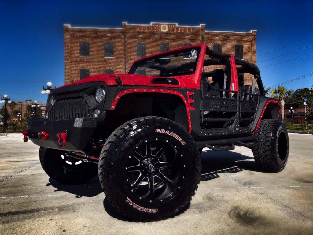 2017 Jeep Wrangler Rubicon Rhino TWO TONE Leather HARDTOP for sale