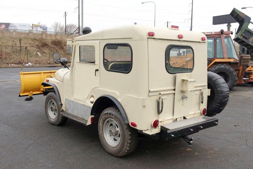 1960 Jeep CJ Plow Runs & Operates with Clear for sale