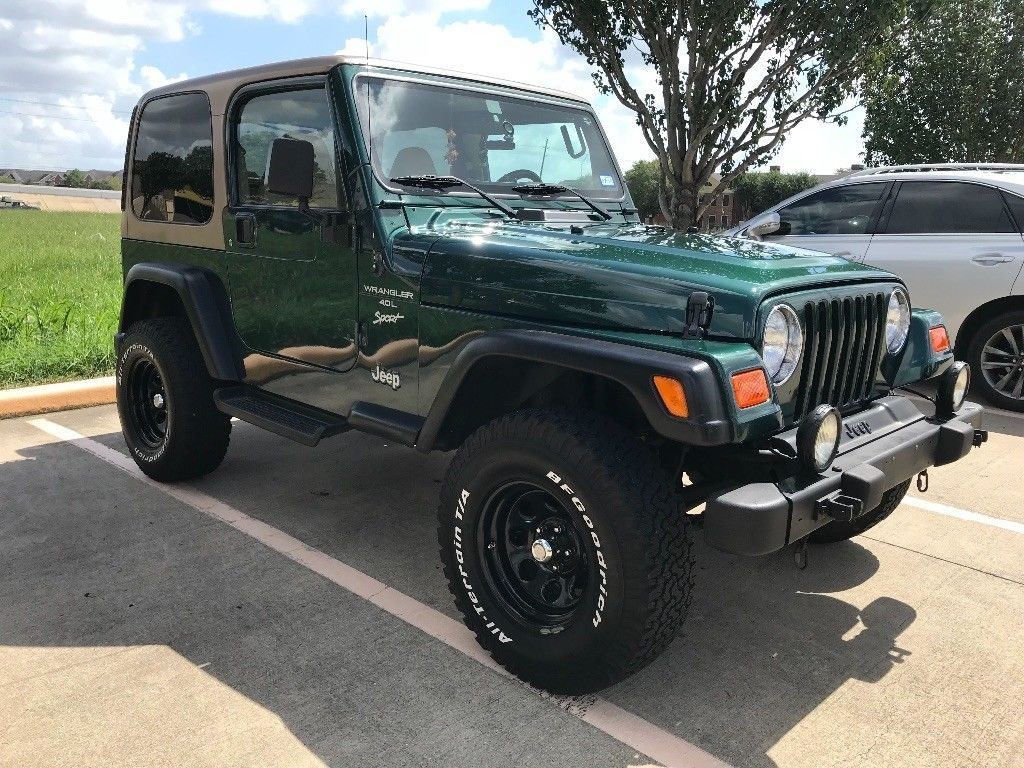 2000 Jeep Wrangler Sport TJ 4.0 for sale