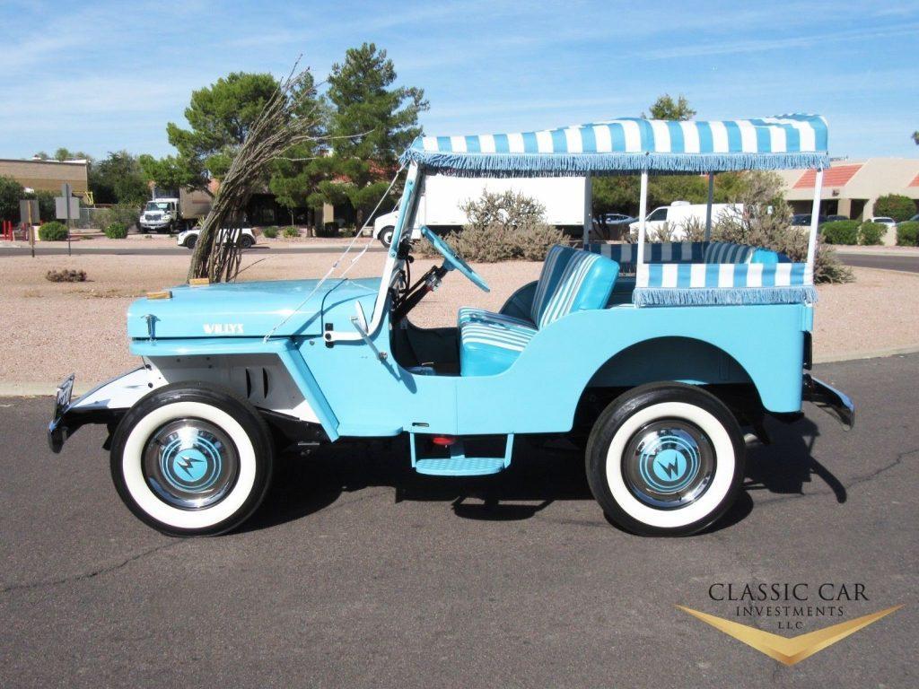 1960 Willys Jeep Surrey Gala