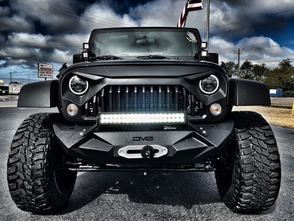 2017 Jeep Wrangler Custom Lifted Blacked OUT SPORT for sale