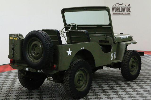 1948 Jeep Willys CJ2A Restored 4X4 Collector MILITARY