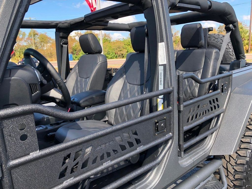 2017 Jeep Wrangler Rhino Rubicon Leather Hardtop Heated SEATS