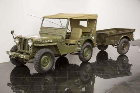 1952 Willys Model 38 Truck Jeep M38 4×4 for sale