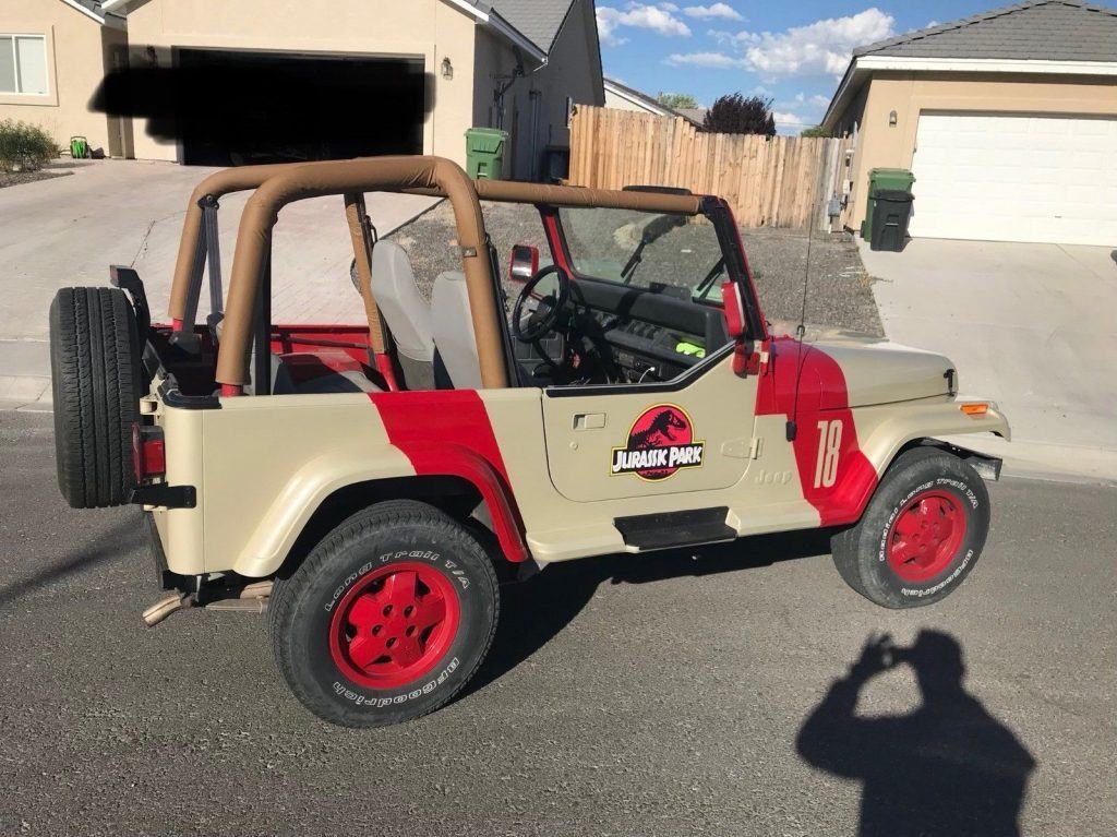1994 Jeep Wrangler Jurassic Park