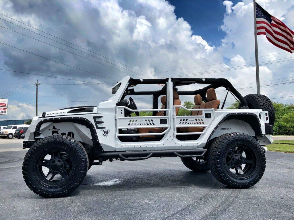 2018 Jeep Wrangler Rubicon Armor White OUT Leather NAV HARDTOP for sale