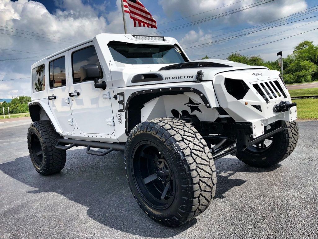 2018 Jeep Wrangler Rubicon Armor White OUT Leather NAV HARDTOP for sale