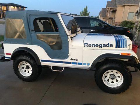 1980 Jeep Wrangler Renegade for sale