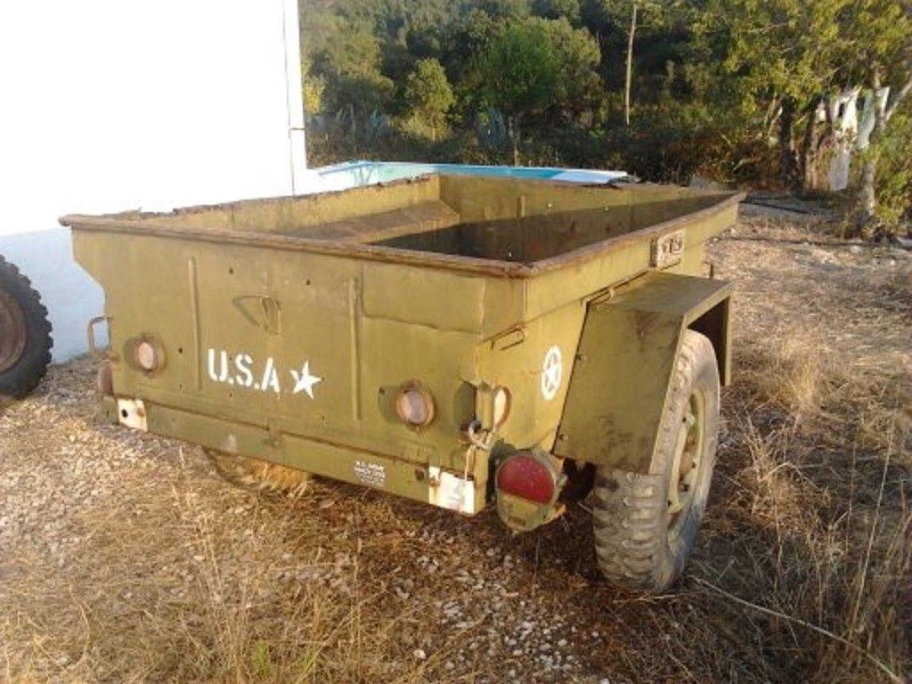 Military Trailer M 416 1/4 Ton