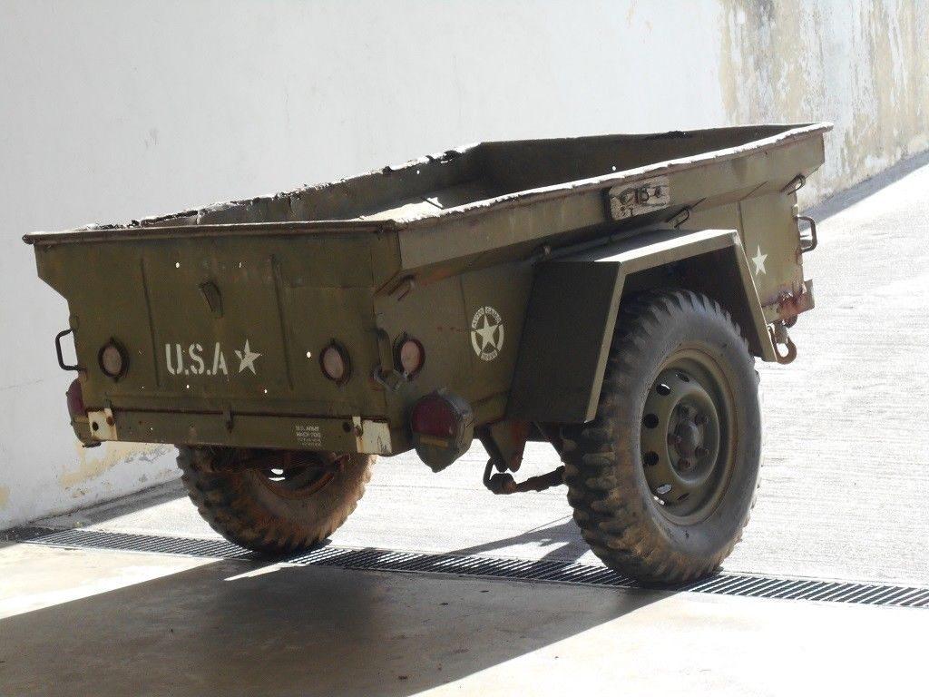 Military Trailer M 416 1/4 Ton