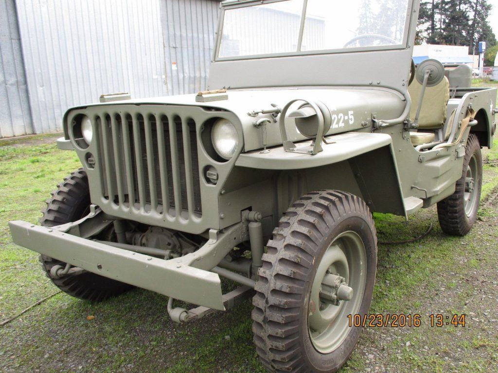1942 Jeep MB3 military