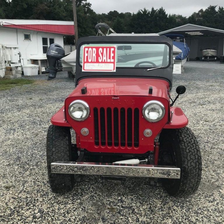 1953 Jeep Willys CJ3B For Sale